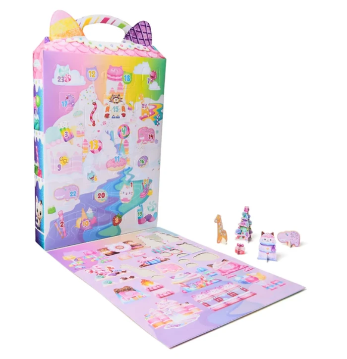 Gabby's Dollhouse advento kalendorius su priedais