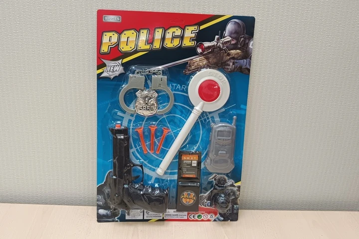 Gazelo Policijos aksesuarų rinkinys lape 48x34cm, G057337