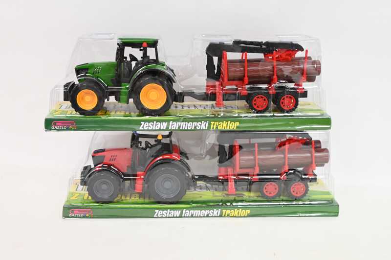 Gazelo AST. TRAKTOR su masz. i belami, 40x14x11 cm, klosz