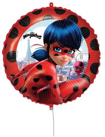 GoDan Stebuklingas ladybug 46cm Folic balionas
