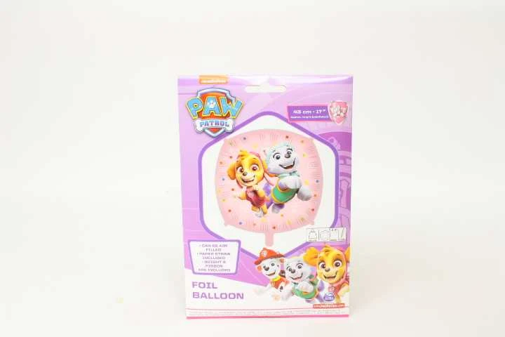 Folijos balionas 43 cm Paw Patrol Sky&Everest Party GODAN 94997
