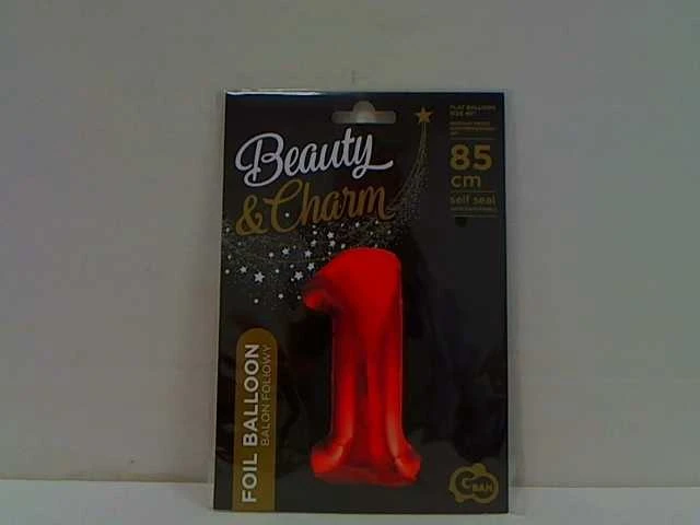 GoDan Folijos balionas numeris 1, raudona, 85 cm