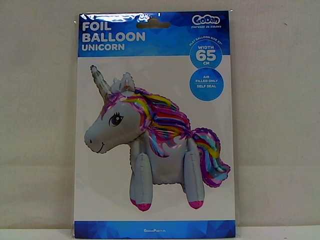 GoDan Balon foliowy tęczowy Vienaragis - 65 cm - 1 vnt. universalus