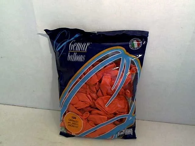 GoDan SDM Metalinių balionų oranžinis Nr. 31, 100 vienetų (SDM X0313)