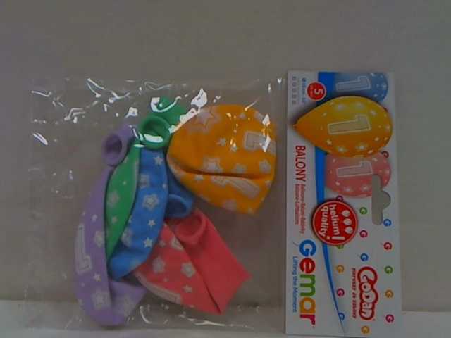 GoDan Premium Hel Balloons virš 1 13 colių / 5vnt