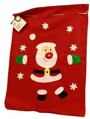 Akson Kalėdinis dovanų maišas "SANTA" (50x70cm)