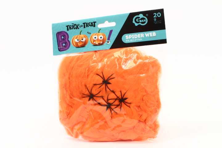 GoDan OZDOBA HALLOWEEN PAJECZYNA 20G POM GO PBH
