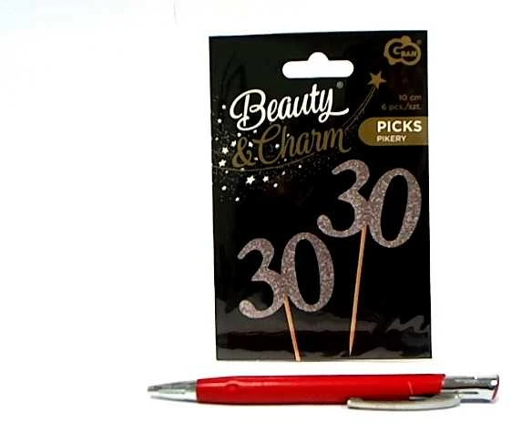 GoDan BIRTHDAY PIKERS 30 SRE 100 GO OP6PCS PBH