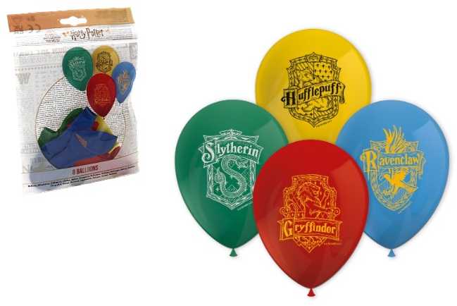 Globos Europe Bv GoDan Balloons Harry Potter Hogwarts Namai MIX 8 vnt.