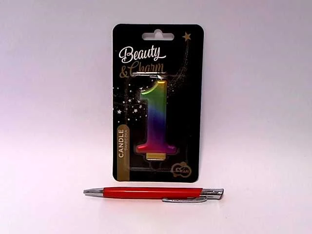 GoDan žvakė numeris 1, Galaxy, 8,0 cm PF-SCG1