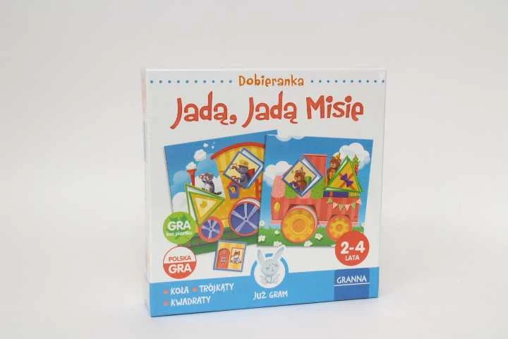 Mokomoji dėlionė Meškiukai joja GRANNA 4274