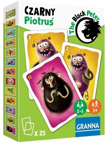 Granna Žaidimas Juodas Piotru Potwory do szafy 00489 04892