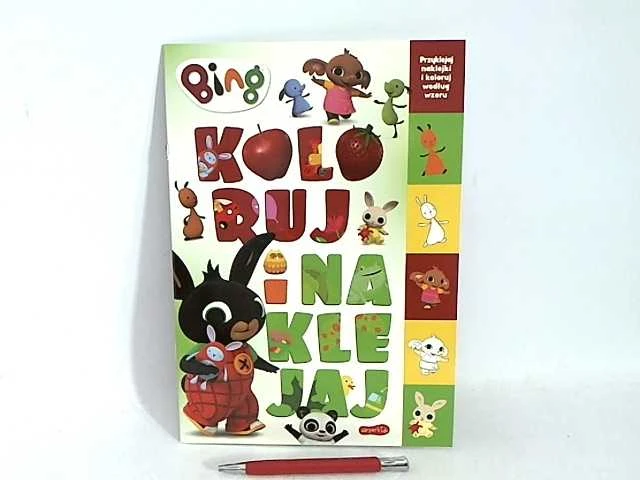 HARPERCOLLINS Koloruj i naklejaj Bing 59880
