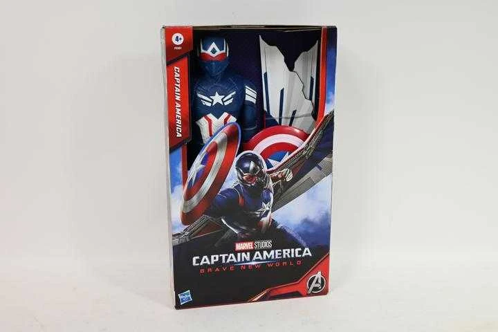 Marvel AVENGERS CAPTAIN AMERICA DELUXE herojaus figūrėlė TITAN, 30 cm