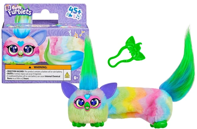 Hasbro Furby Furblets Can Dee Swirl G1782 interaktyvus mini žaislas
