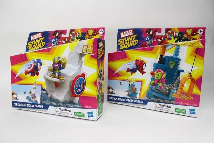 Hasbro „Marvel Stunt Squad“ rinktinės „Smashin Heroes“
