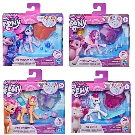 Hasbro My Little Pony figūrėlė Sunny Starscout Crystal Adventure aksesuarai ZA5476