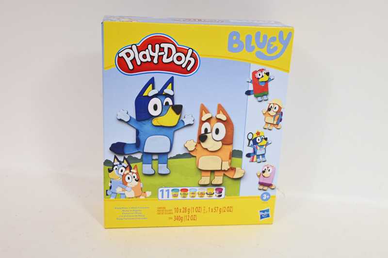 Lipdymo rinkinys vaikams Play-DOH Bluey, 11 indelių