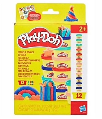 PLAY-DOH Mini indelių rinkinys, 12 vnt.