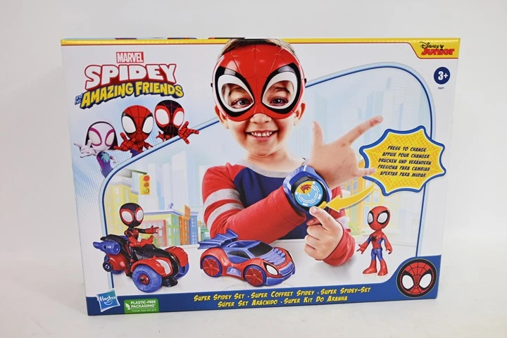 Hasbro *****SPD Spidey Amazing 2xpojazd+figurka F6691 /6