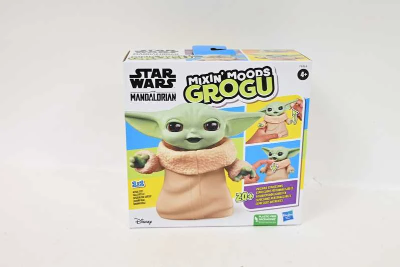Star Wars Veido išraišką keičianti Grogu figūrėlė, 12 cm