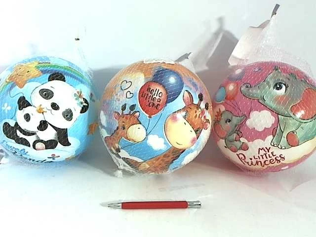 Hero STAR kamuolys Giraffe Elephant Panda 23 cm
