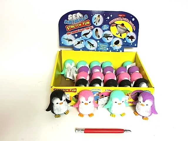 Hipo Hab Penguin su žirneliais 8cm 24/disp HAB083 24913