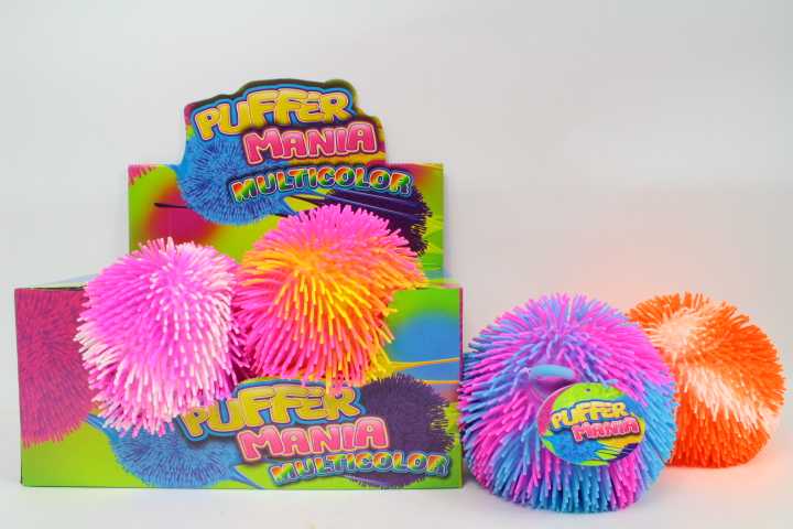Hipo Kamuolys kolczatka multikolor 17cm 6/box 621676 97043