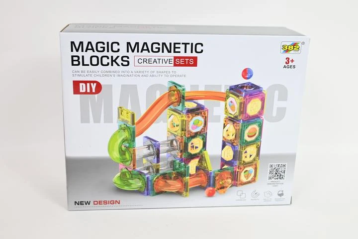 Hipo Klocki magnetyczne tor dla kulek 94el H13444 41552