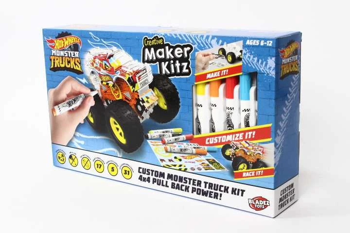Bladez Monster Trucks Maker Kitz su žymekliais