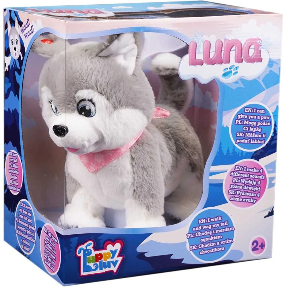 Interaktyvus žaislinis šuniukas TM Toys Puppy Luv Luna