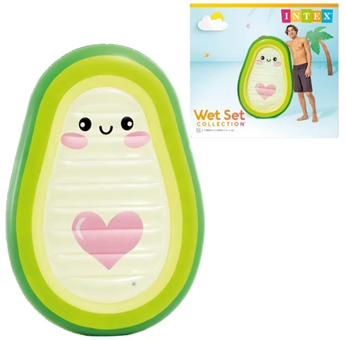 Pripučiamas plaustas Intex AVOCADO BUDDY 71 cm x 49 cm