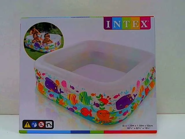Intex Sea Aquarium Pool 159x159x50 cm, Age 3+