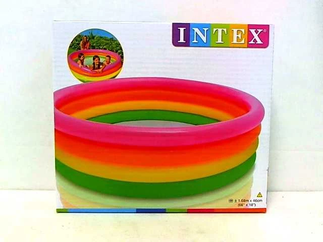 Intex Sunset Pripučiamas baseinas, 168x46cm, 4 žiedai