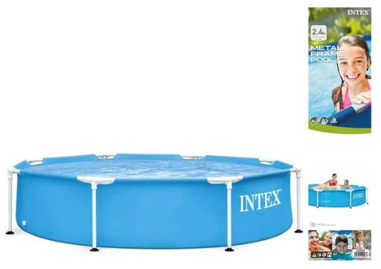 Intex Baseinas Metal Frame, 244x51cm