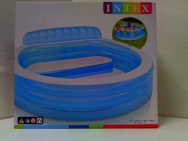 Intex sodo baseinas su sėdyne
