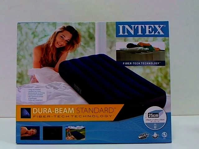 Pripučiamas čiužinys INTEX Jr.Twin Dura-Beam, Classic Downy Airbed 76cm x 1.91m x 25cm