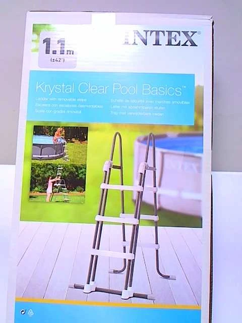 Intex baseino kopėčios su nuimamais laipteliais 110 cm