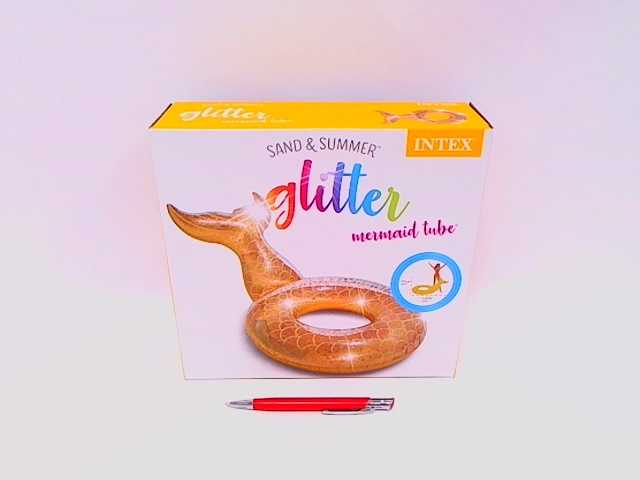 Plaukimo ratas Mermaid Tail Intex, 175 X 119 cm