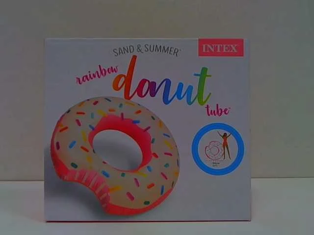 Pripučiamas žaislas INTEX Donut Tube, 107x99cm rožinis 56265NP