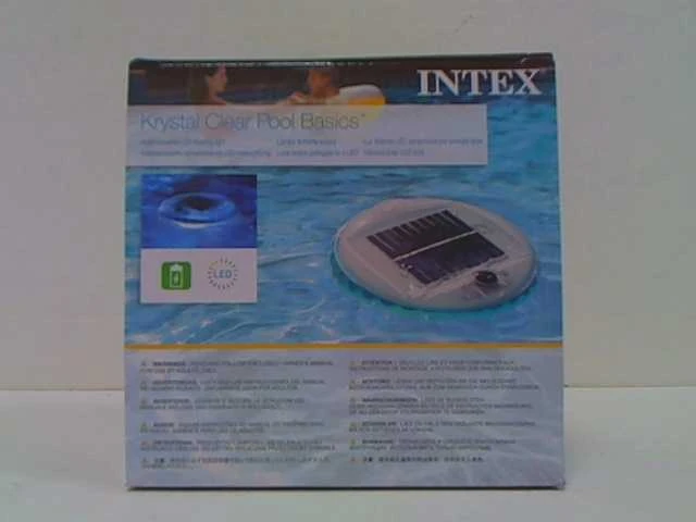 Intex Saulės energija įkraunamas plūduriuojantis LED šviestuvas