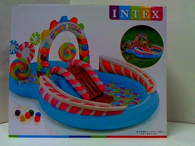 INTEX CANDY WATER ŽAIDIMŲ AIKŠTELĖ, 295 CM X 191 CM X 130 CM, 57149NP