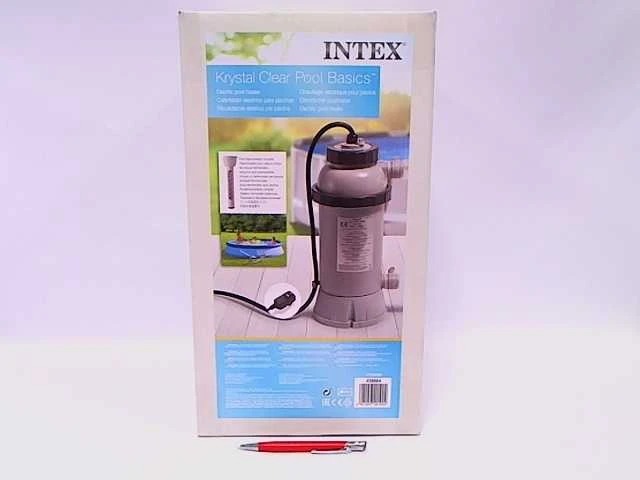 Baseino vand. šildyt. INTEX Krystal Clea