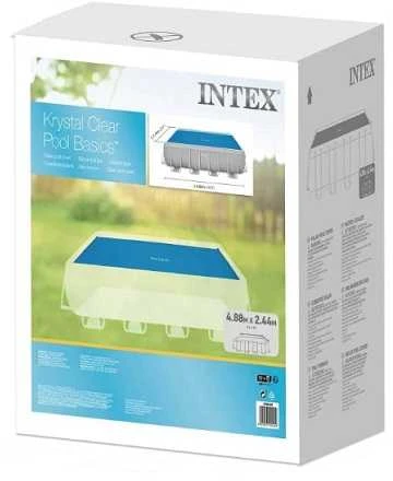 Intex Baseino uždangalas, mėlynas, 476x234cm, polietilenas