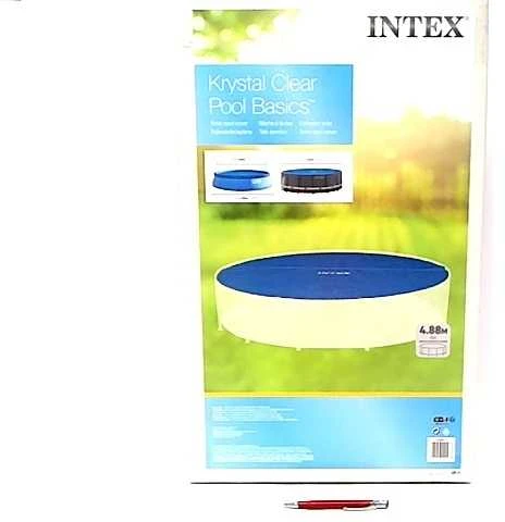 Intex Baseino uždangalas, mėlynas, 470cm, polietilenas
