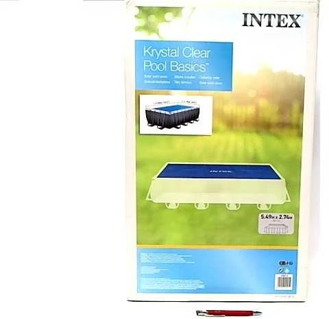 Intex Baseino uždangalas, mėlynas, 538x253cm, polietilenas