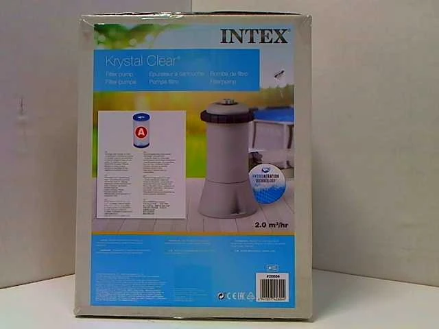 Intex kasetinis filtro siurblys Pilkas