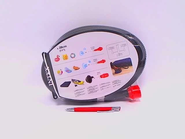 Intex Bellows Foot Pump Juodas/Mėlyna