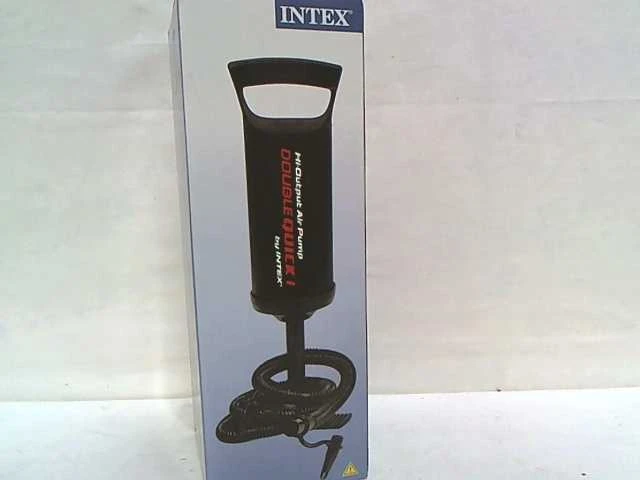 Intex Double Quick I Hand Air Pump Juodas