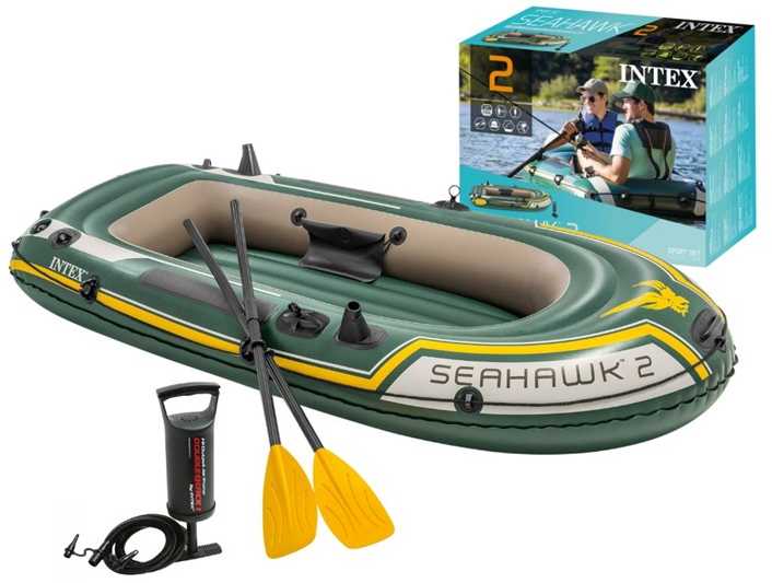 Pripučiama valtis Intex Seahawk II 236x114x41cm 68347NP